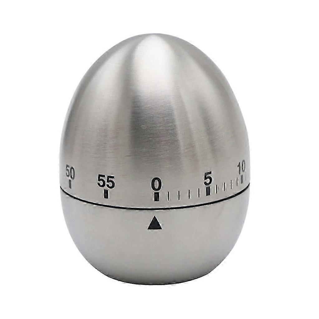Egg Shape Student Spinning Metal Timer Manager Learning Work Efficiency Timer
