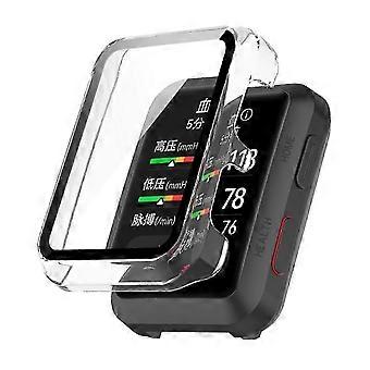 All-Around Hard PC Protective Case with Tempered Glass Screen Protector for Huawei Watch D SZ