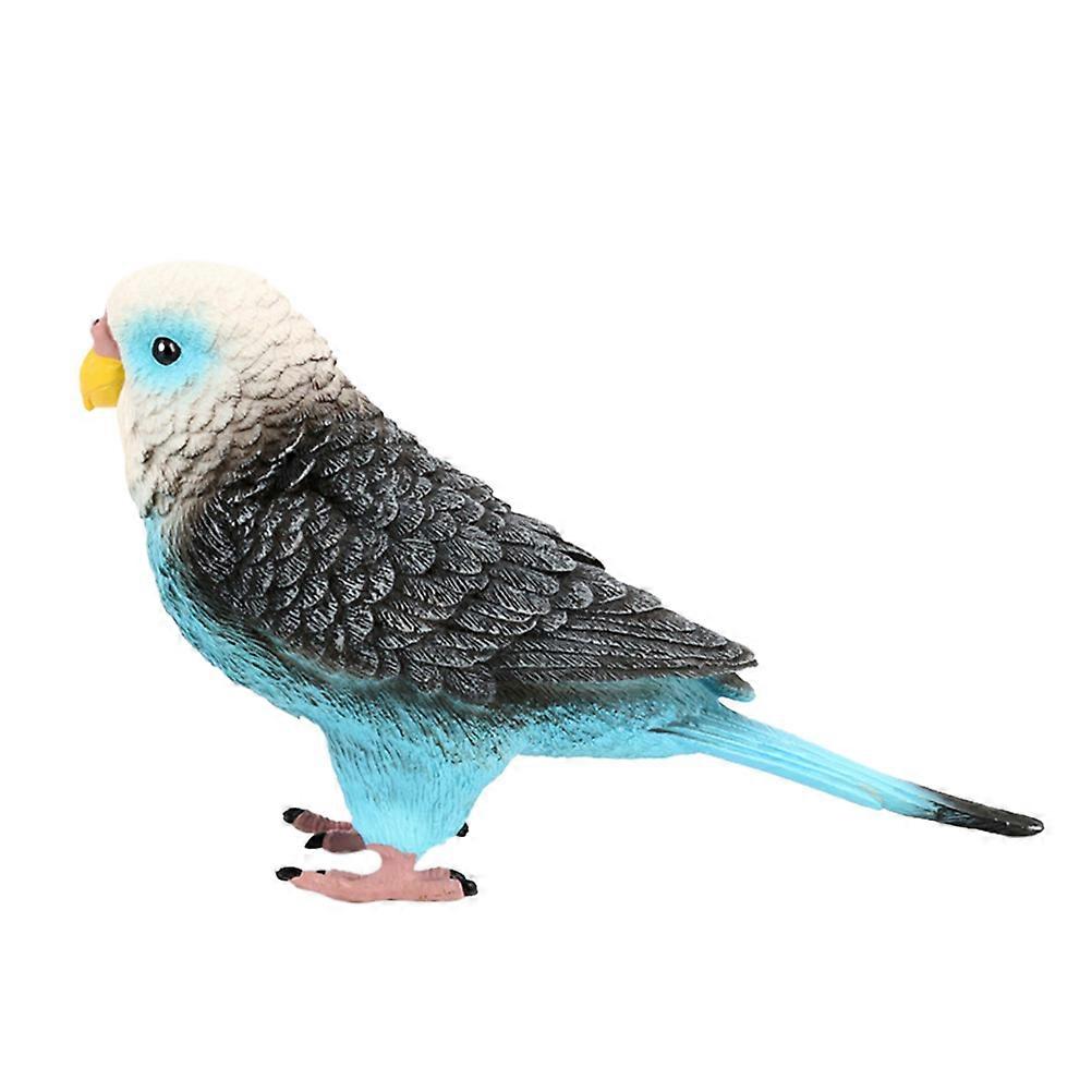 Simulation Parrot Model Solid Static Artificial Parrot Model Toy Desktop Ornament