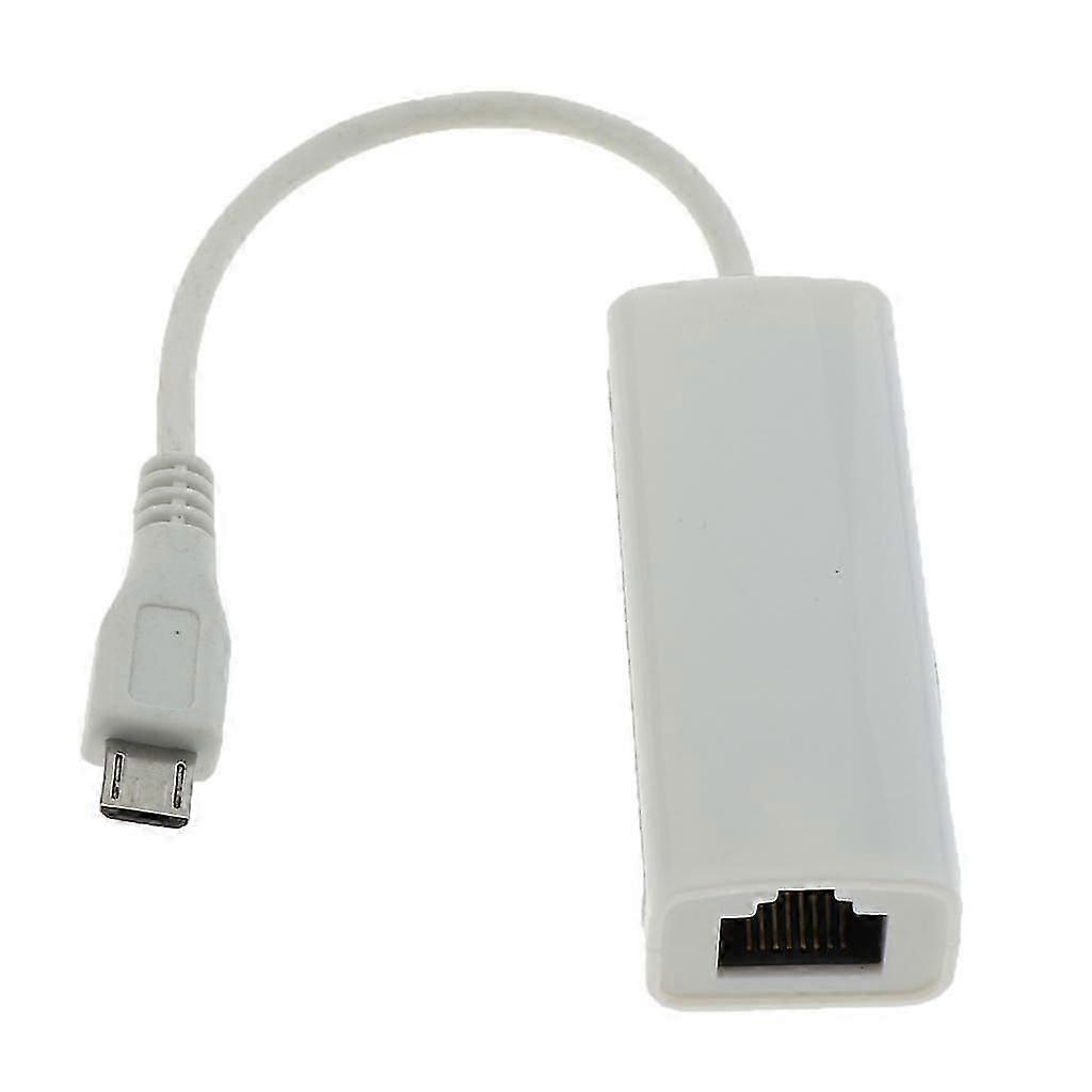 Micro USB 2.0 to Ethernet Network LAN Adapter 100Mbps