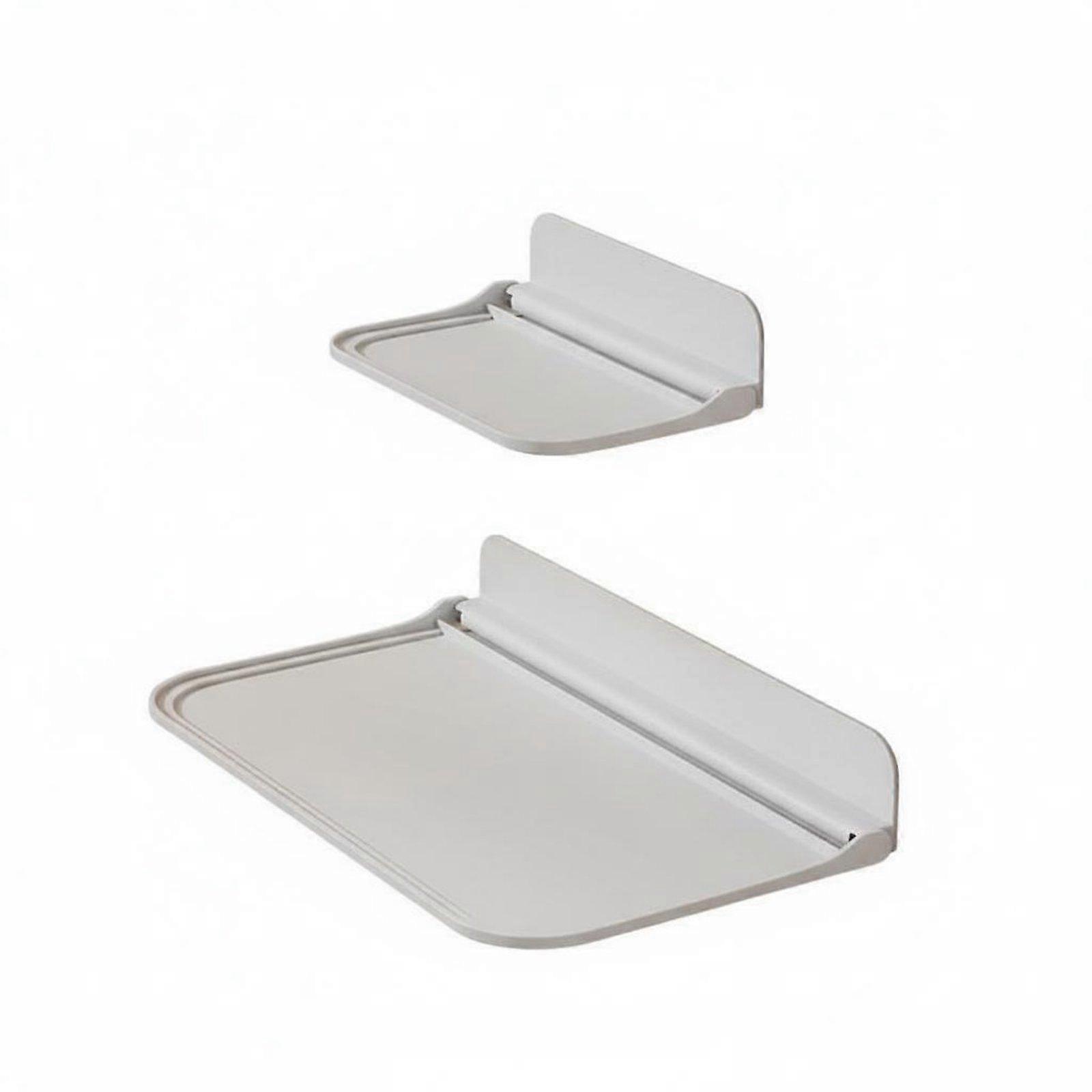on the vertical surface-mounted fold-downpanel on the vertical surface Table