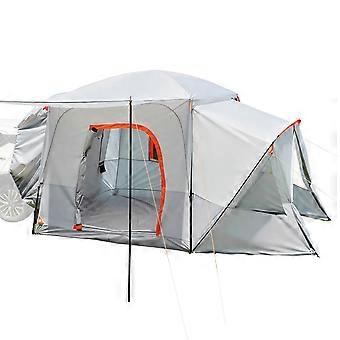 SUV-Campingzelt für 5-9 Personen, 4 x 3 m (13 x 10 Fuß), 3-Jahreszeiten-SUV-Heckklappenzelt mit Belüftungsfenstern, wasserdicht (PU2000 mm)