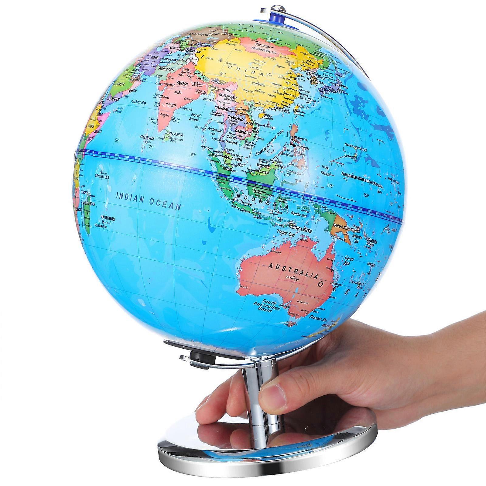 Globe terrestre éducatif décoratif (1 pièce)