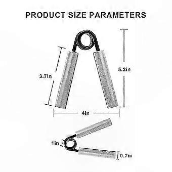 Hand Grip Strengthener Set, 6 Pcs, 100-350 LBS Carbon Steel, Non-Slip Heavy Duty Fitness Grips