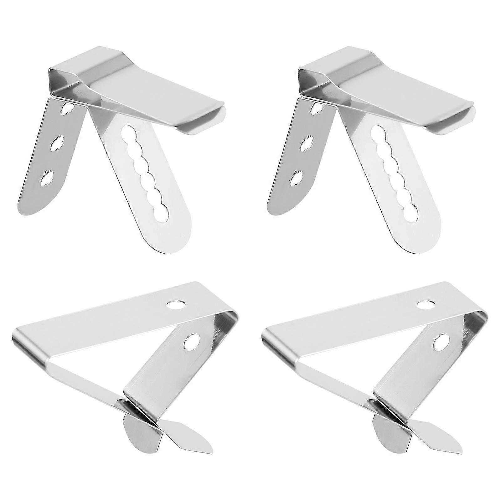 4Pcs Meat Thermometer Clips, Temperature Probe Holder for Kitchen Cooking