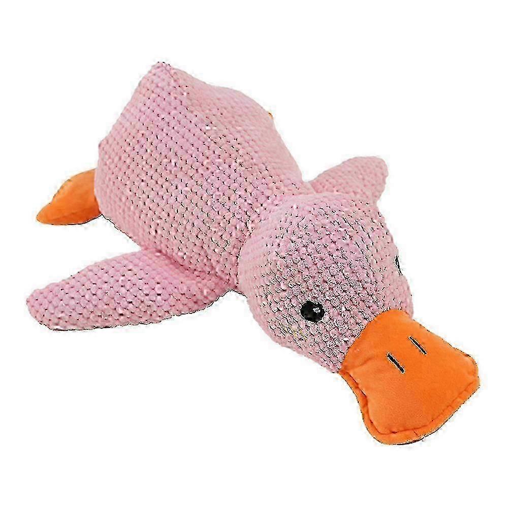 Calming Squeaky Duck Indestructible Toy