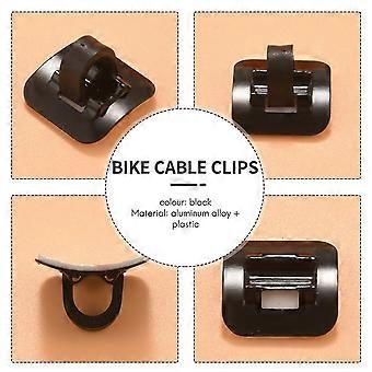 5pcs Ycle Cables Housing Bike Oil Tube Fixed Clips C S Shift Brake Guide Cable Tube Fixed Cl