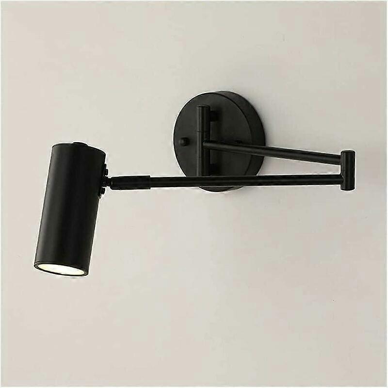 Adjustable Wall Sconce Acrylic Iron Bedroom Reading Light