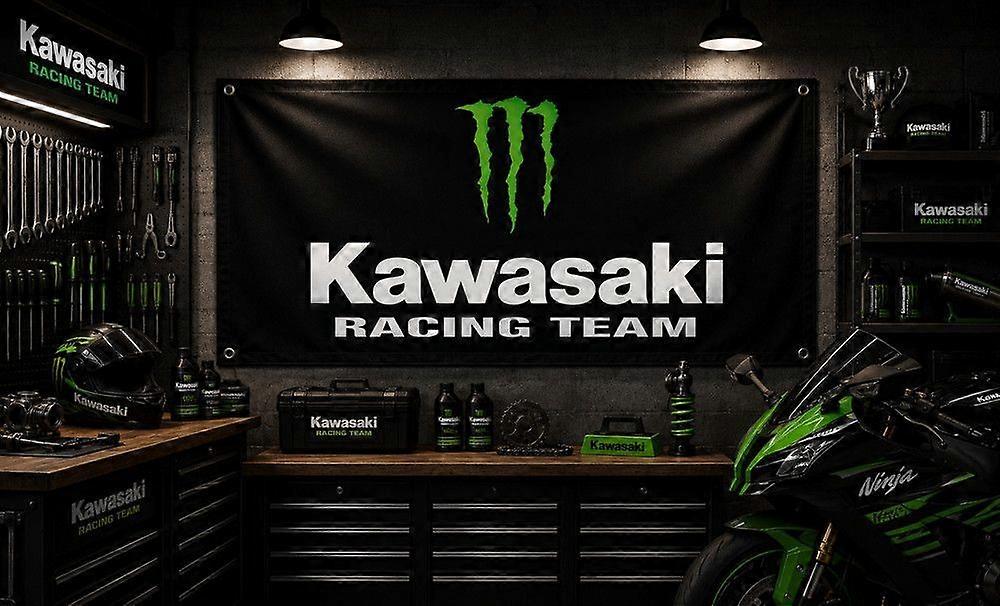 Kawasaki Racing Flag SD-623