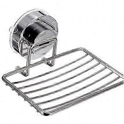 Hollow-Base Suction Soap Dish Pair