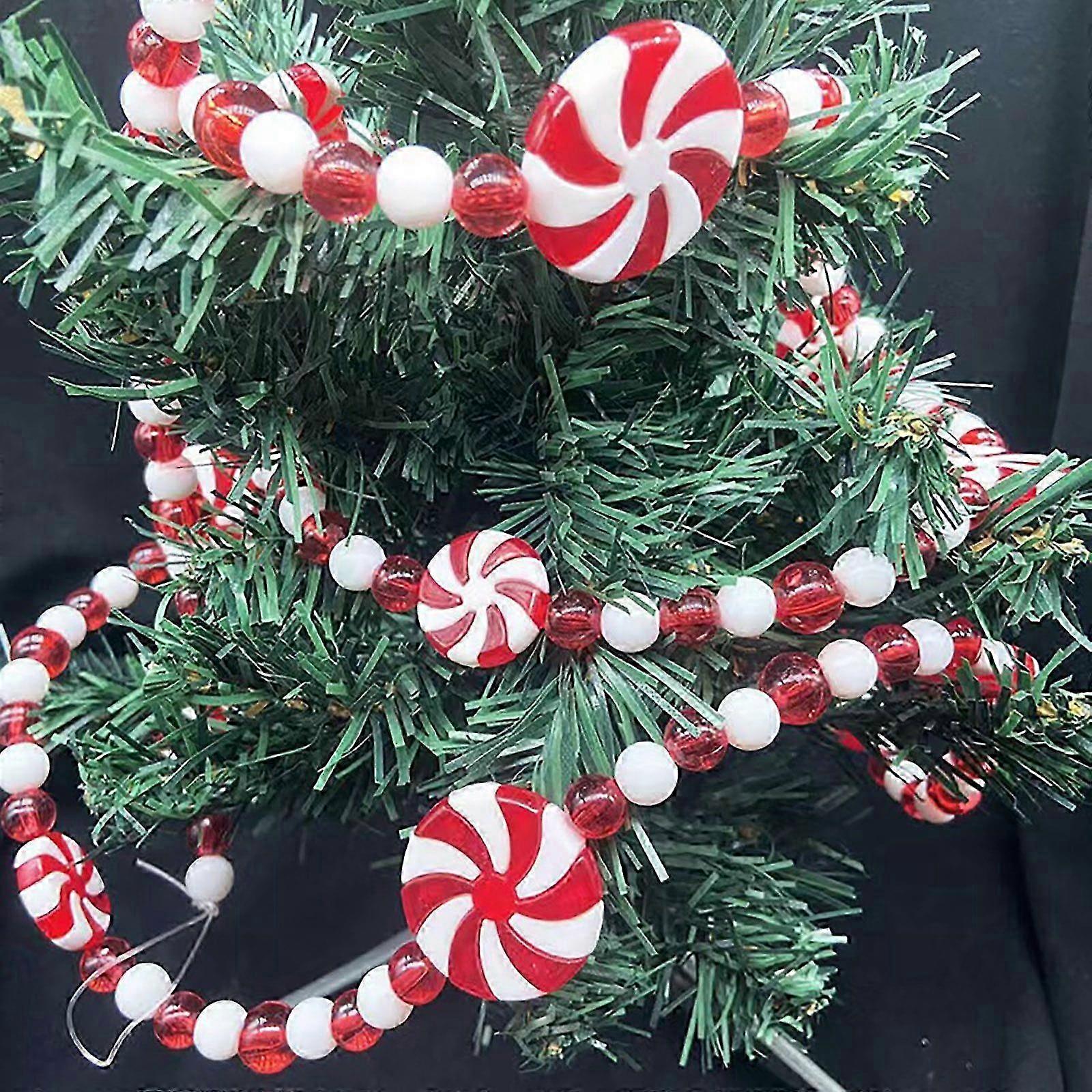 10ft Plastic Candy Wreath Hanging Decor