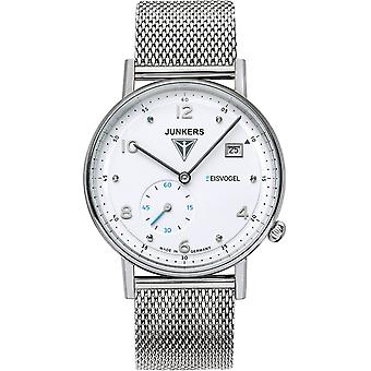 Junkers eisvogel f13 Quartz Analog Woman Watch with 6731M-3 Stainless Steel Bracelet