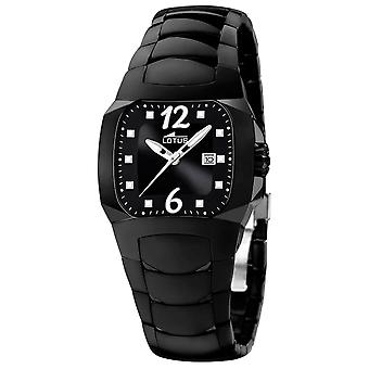 Lotus watches Quartz Analog Woman Watch with 15513/L Stainless Steel Bracelet