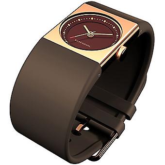 Rosendahl watch iv small watch for Unisex Analog Quartz with R-43264 Rubber Bracelet