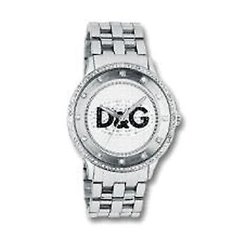 D&g Prime Time Quartz Analog Women Watch with DW0145 Stainless Steel Bracelet