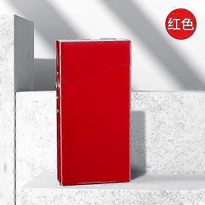 Aluminum Auto-Open Cigarette Case 18 Pcs