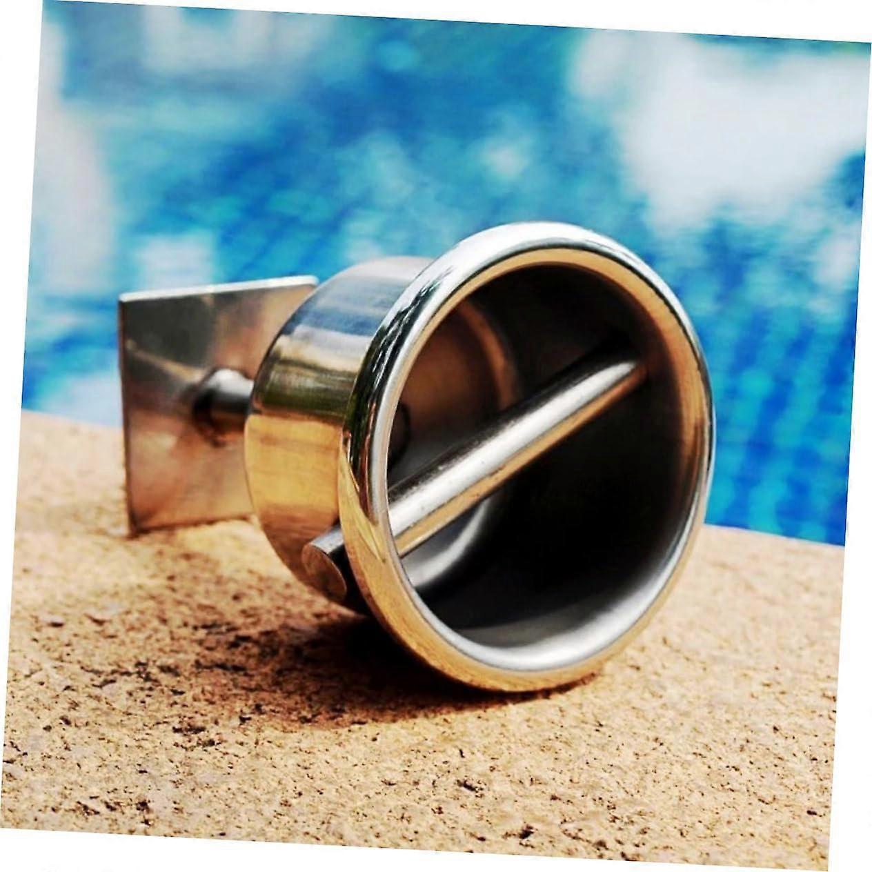 Pool Anchor Inserts for Underwater Line Stabilization, Durable Embedded Swimming Pool Anchors
