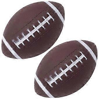 Kids ball Toy Rugby Toy for Children 2 Pieces Inflatable Rugby Ball_HP