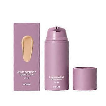 dewy finish foundation, a gentle formula, lightweight feel, for home care