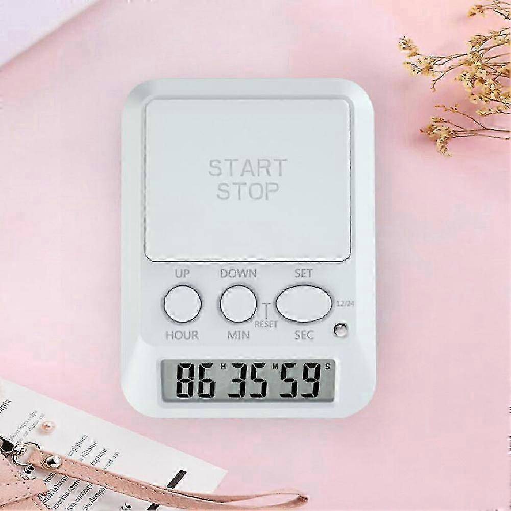 Timer with Light Beep Notification with Light Beep Multi-Function Electronic Timer Clock for Studying Breaks for Gym-WHBYV