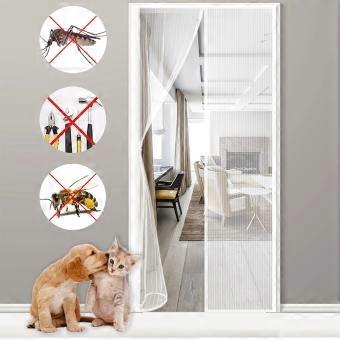 Magnetische hordeur, 130x220cm, Anti Mosquito Net Fly Curtain Mesh, Insect Door Screen