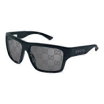 Gucci GG2239S 004 Full Rim Blue Men Rectangle Sunglasses UV3 Original