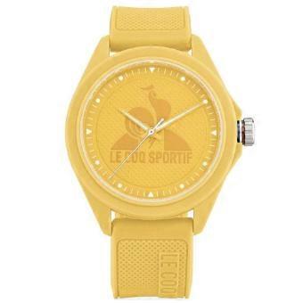 Reloj digital de plástico monocromático para hombre, marca Le Coq Sportif.