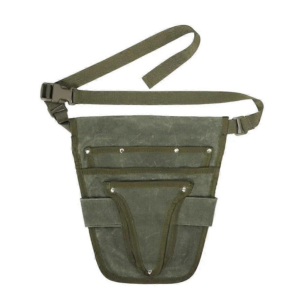 Ergonomic Canvas Tool Waist Pouch