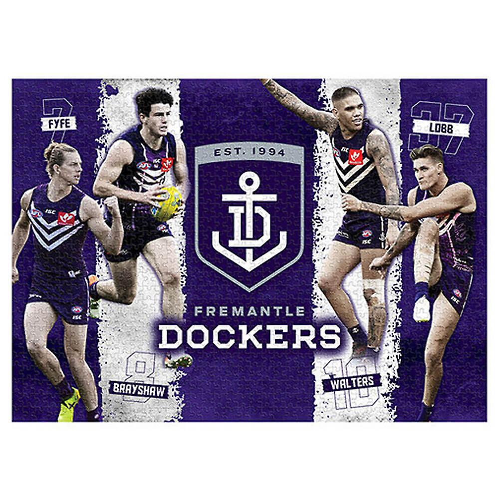 Licensing Essentials AFL Fremantle Dockers 4 Player 1000 Piece Jigsaw Puzzle