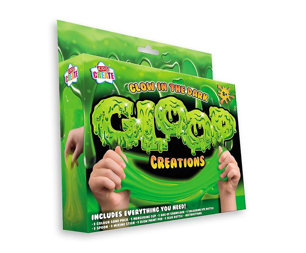 Make Your Own Gooey Glow in the Dark Gloop Creations