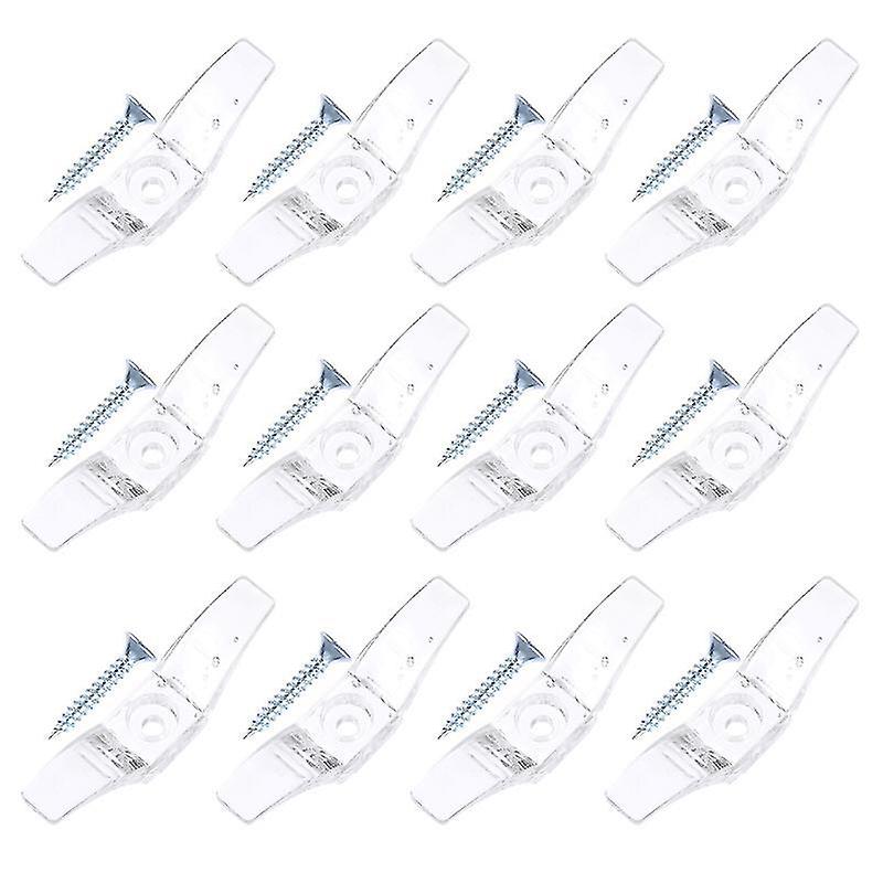 5.5X2x1.2cm Window Treatment Replacement Parts 12pcs Roller Curtain Positor Drawcord Posi