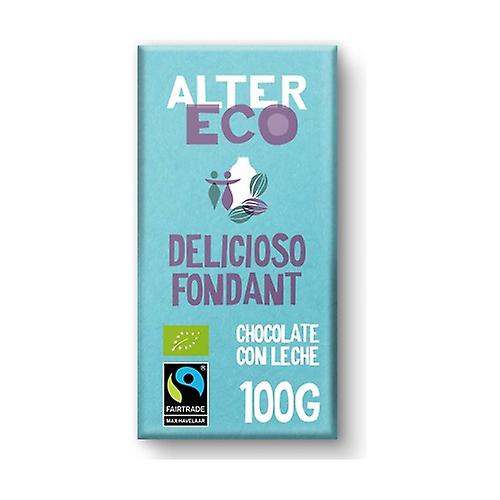 Organic milk chocolate 100 g