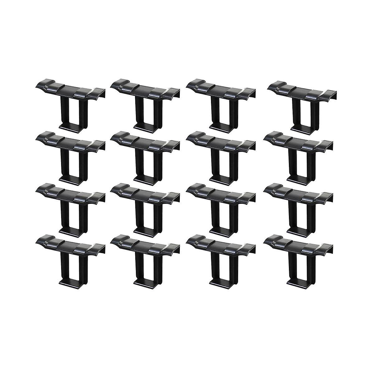 16pc 35mm Solpanel Vatten Dränering Clips, PV Moduler Clips Dränering Solceller Panel Vattenavlopp Cl