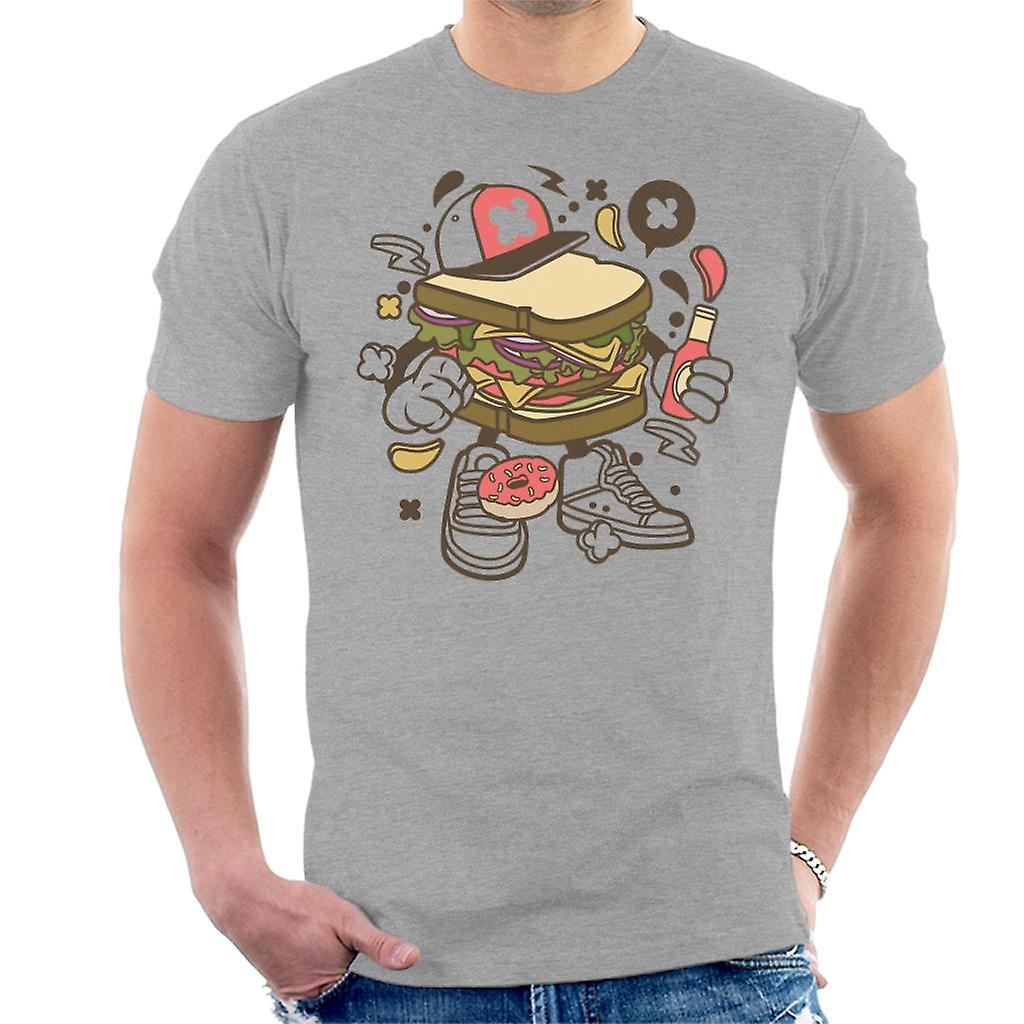 Sendvičovač s kečup muži ' s tričko