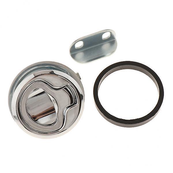 6xFlush Pull Slam Latch Lock Deck Hatch for RV Trailer Boat Marine Deck Hatch