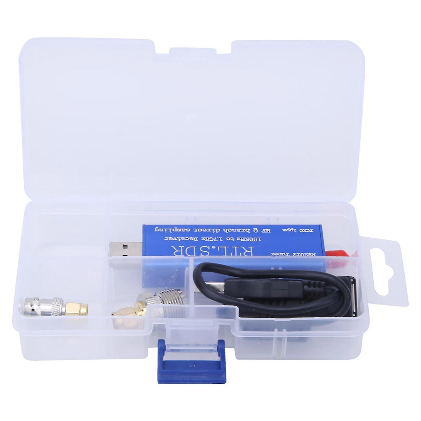 100Khz-1.7ghz Tuner Receiver Usb Powered Uhf Vhf Rtl-sdr Receiver Rtl2832u + R820t2 Chipset