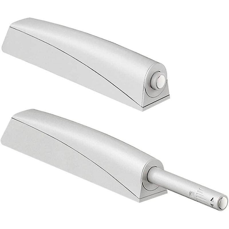 Push to Open Cupboard Door Damper 2 Pieces Magnetic Latch Push Open Cupboard Push Magnetic Closures for Cabinet Push to Open System Drawer Damper Over