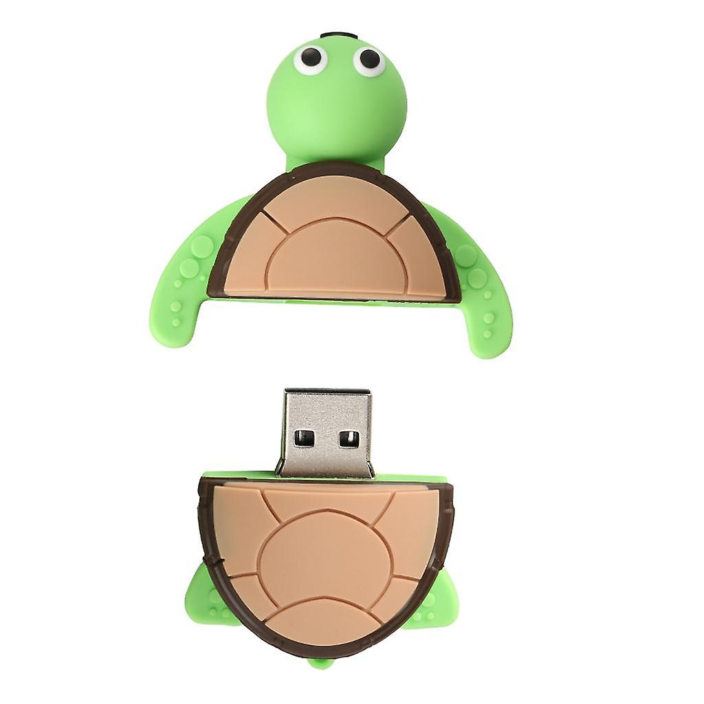 Creative Cartoon Turtle Model USB 2.0 Flash Drive U Disk Memory Disk 64GB