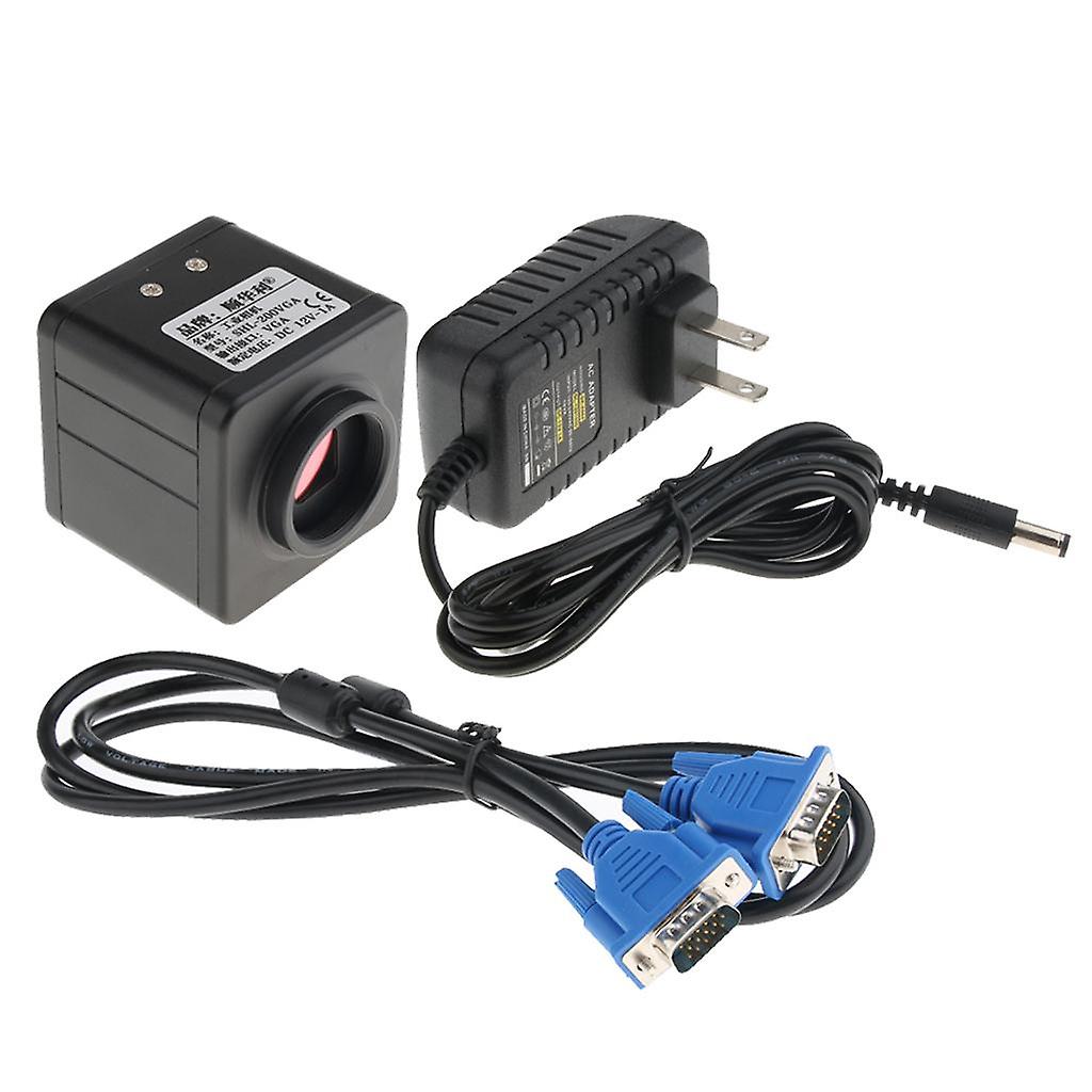 2.0MP HD Digital Microscope Camera VGA AV Video Output for Industry PCB Lab