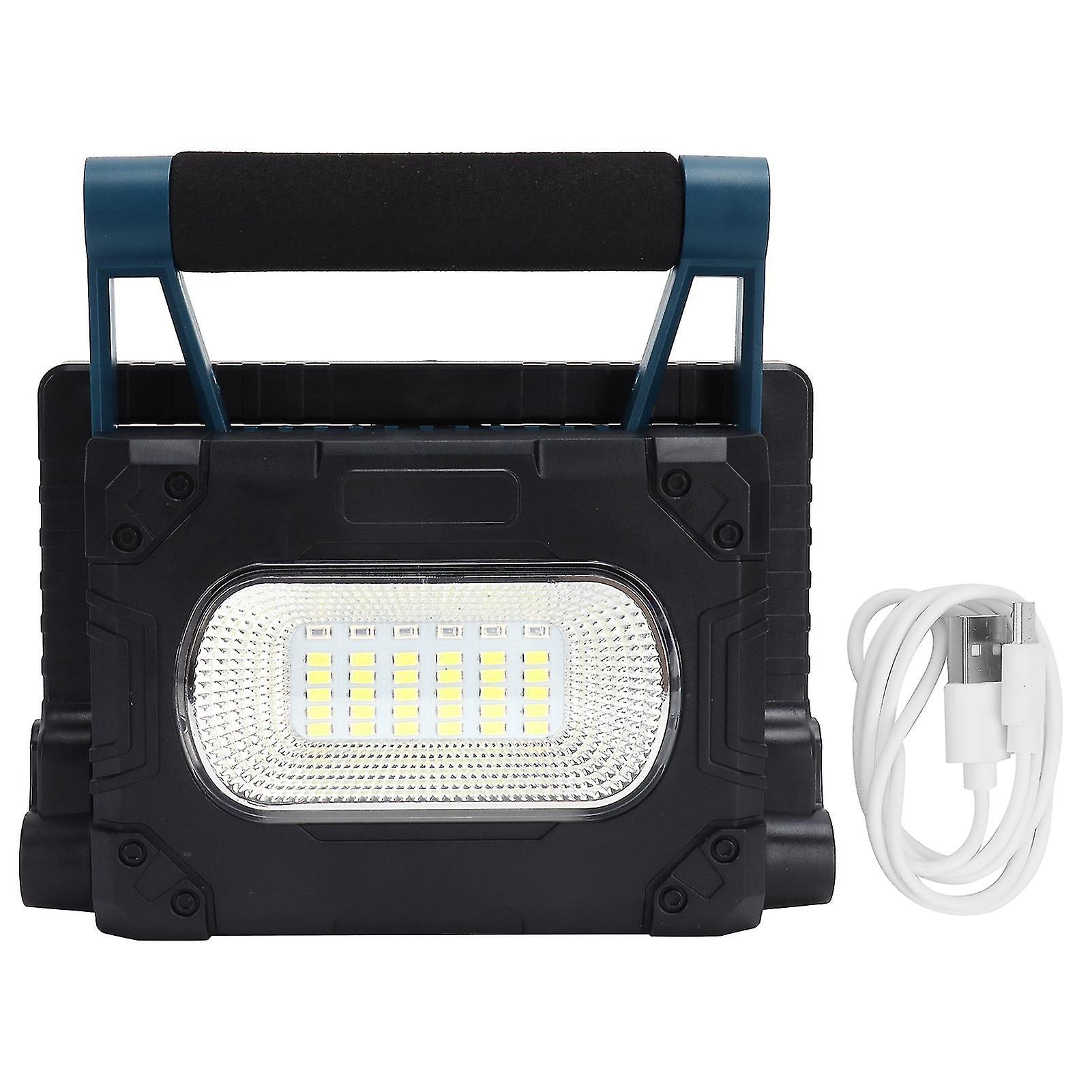 Solar Work Light Portable 30w 36led Usb Charging Camping Flood Light With Magnet