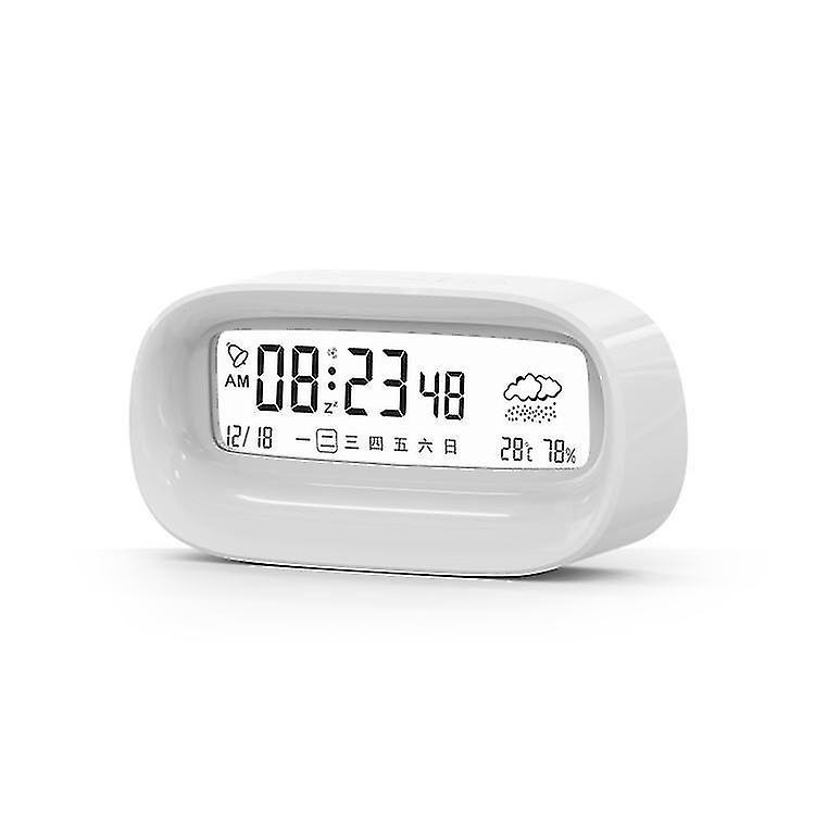 أدى المنبه الرقمي المنبه الذكية المنبه ووتش الجدول ساعات سطح المكتب الإلكترونية للمكتب المنزلي الخلفية التقويم مكتب الساعات