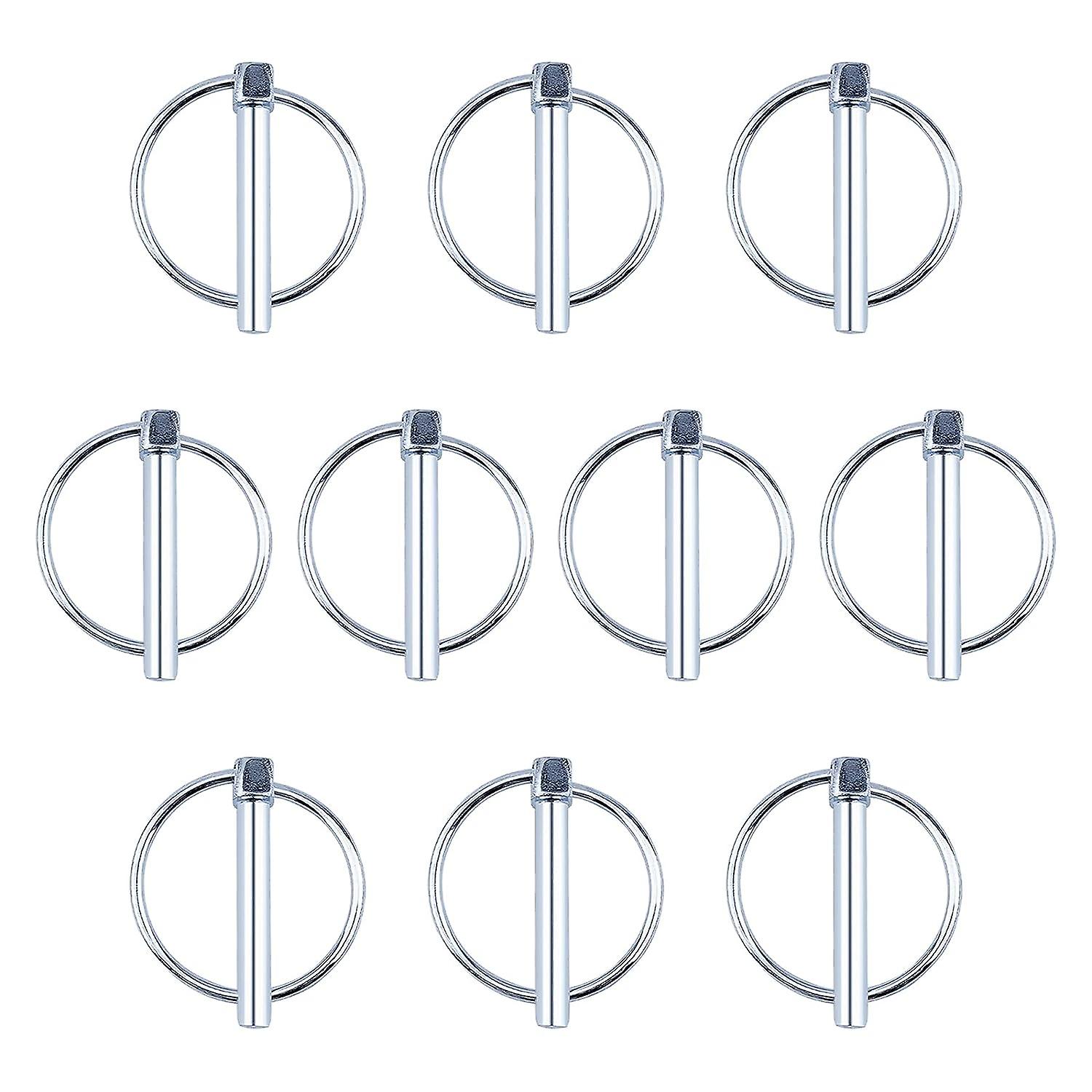 Lynch 10 Pack 8mm diameter koolstofstaal trailer lock pins