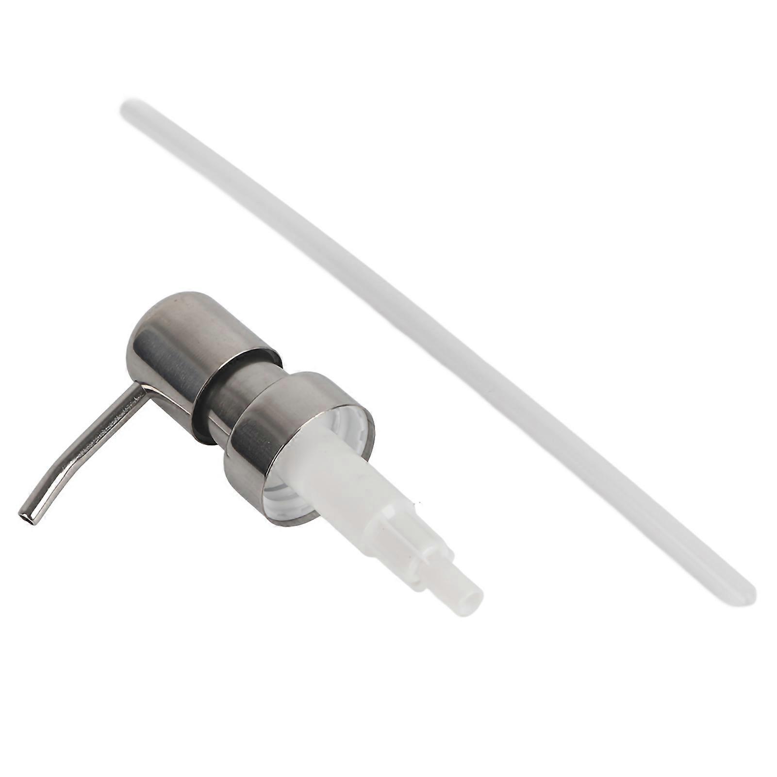 304 Stainless Steel Liquid Soap Dispenser Pump, Silvery White, 2.5cm Diameter, Kitchen Bathroom Use, 1pc, Durable and Hygienic for Soap Shampoo Lotion