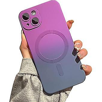 For iPhone 12 Pro Max/12 Pro/12 Beautiful gradient phone case Soft TPU shockproof material