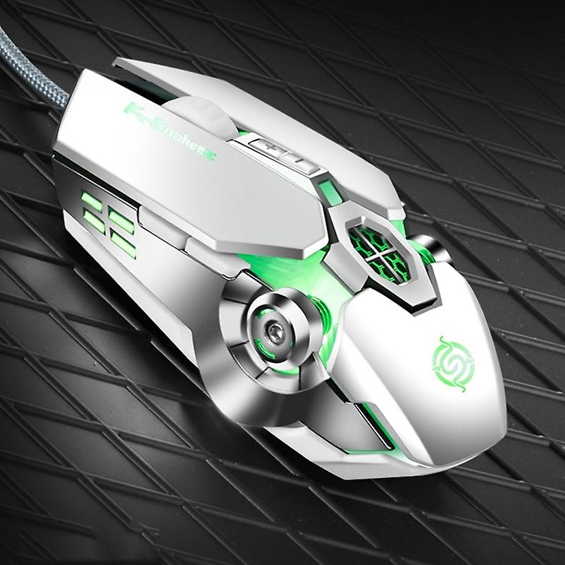 K-Snake Q7 Game Wired 7 Color Illuminated USB Mouse