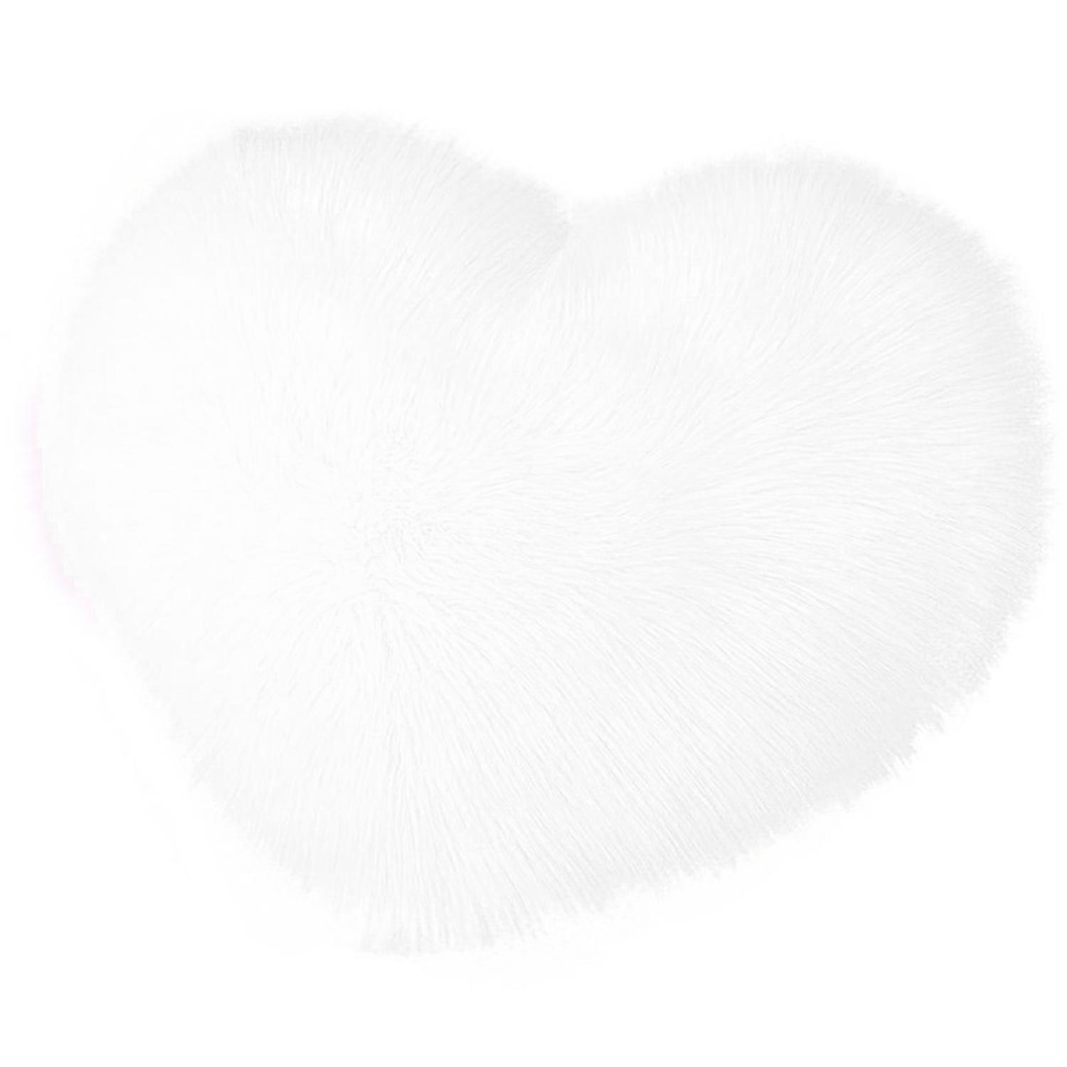 Pillow Doll Soft Texture Wide Application PP Cotton Decorative Heart Shaped Sofa Cushion Cover House