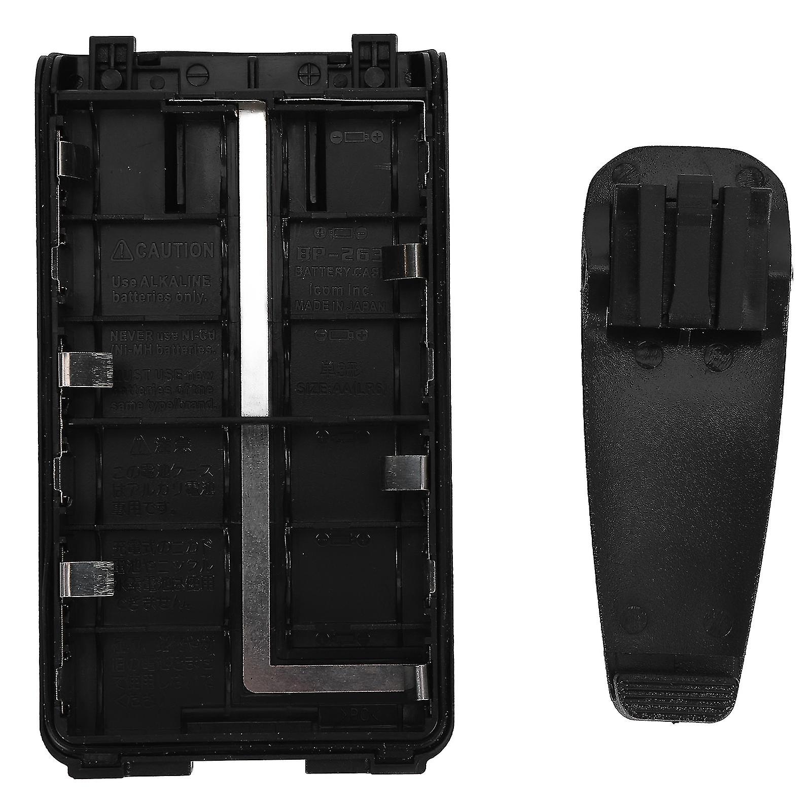 AA Battery Case Plastic Battery Box Compatible for ICT70A ICT70E ICU80 ICV80