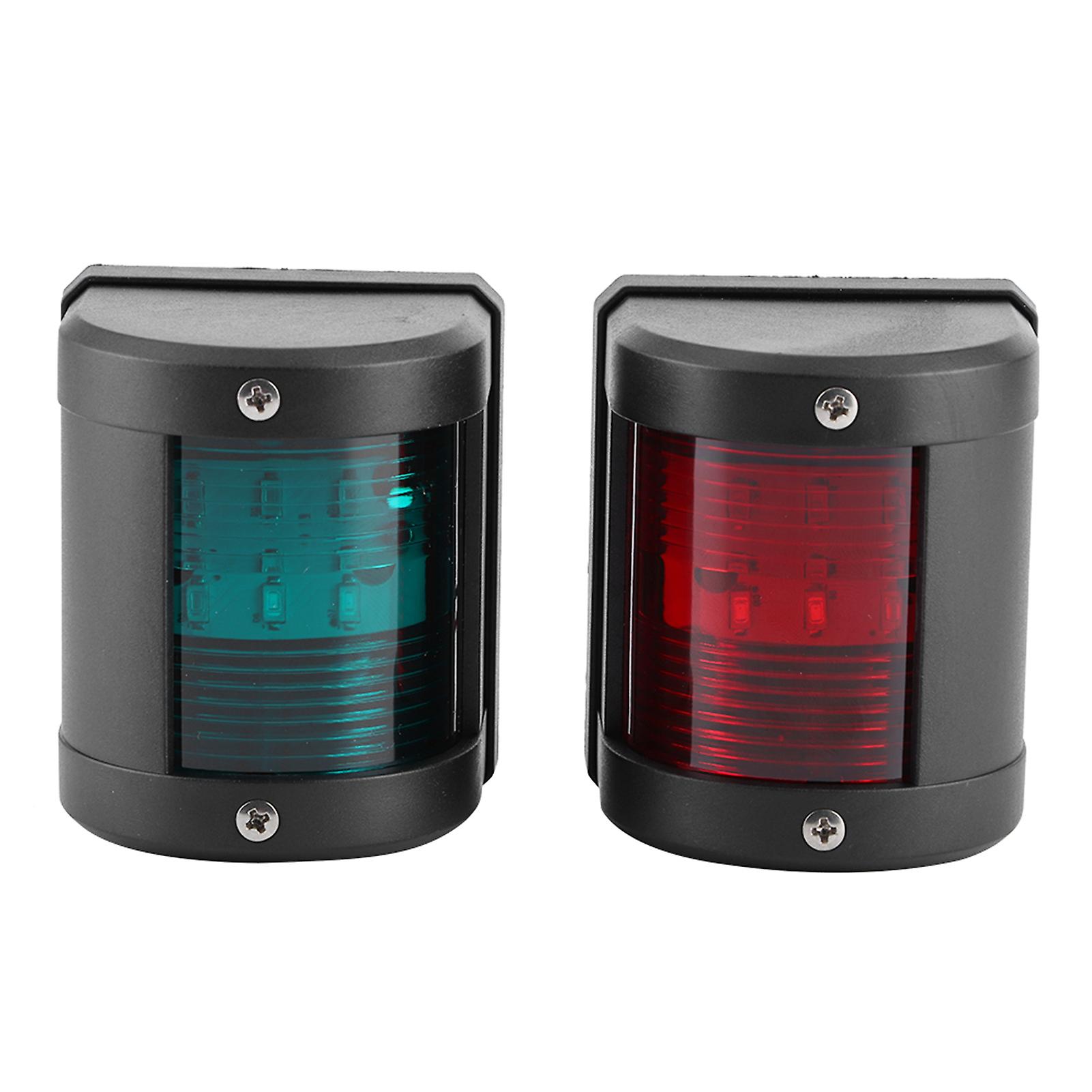 Boat Sidelight,Pair of IP66 Signal Navigation Signal Light LED Boat Light Multi-Functional
