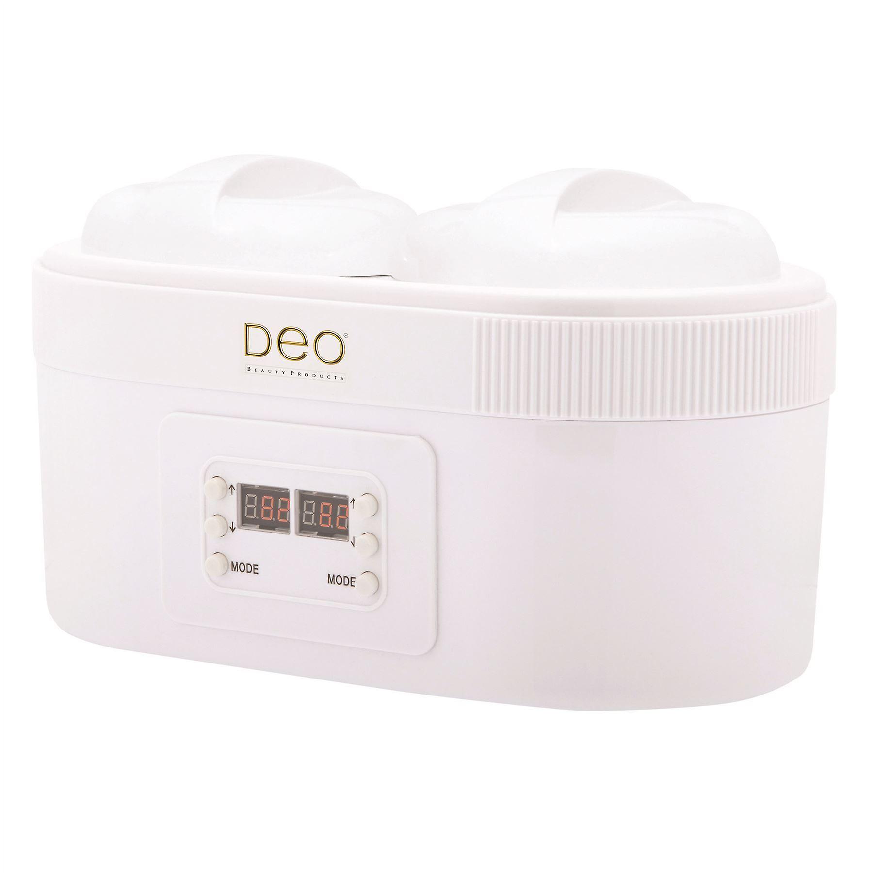 DEO 沙龙双数字蜡加热器，适用于 800 克罐 900cc 和 900cc