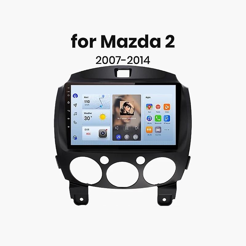 Wireless Carplay Android Auto Car Radio For MAZDA 2 Mazda2 2007-2014 Multimedia GPS autoradio WIFI